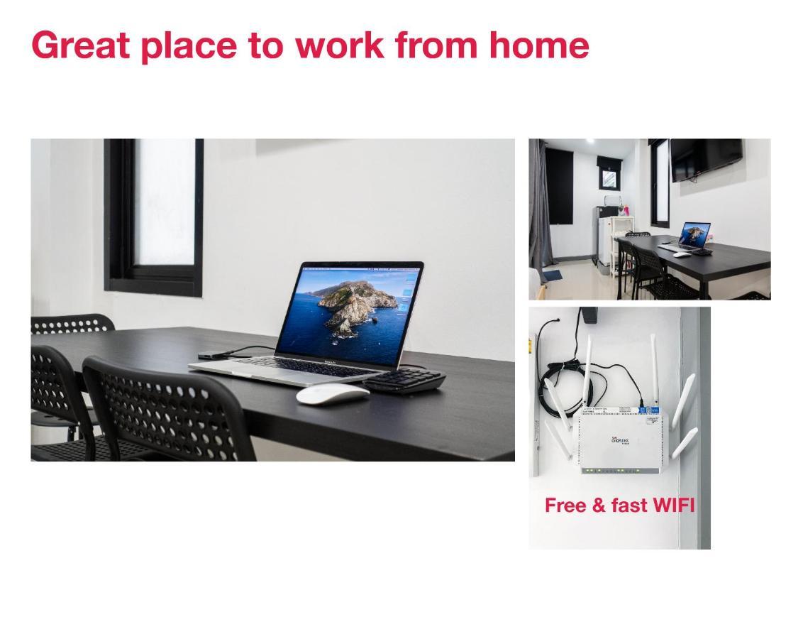 Apartamento P4 Silom Large 2Beds Full Kitchen Wifi 4-6Pax Bangkok Exterior foto